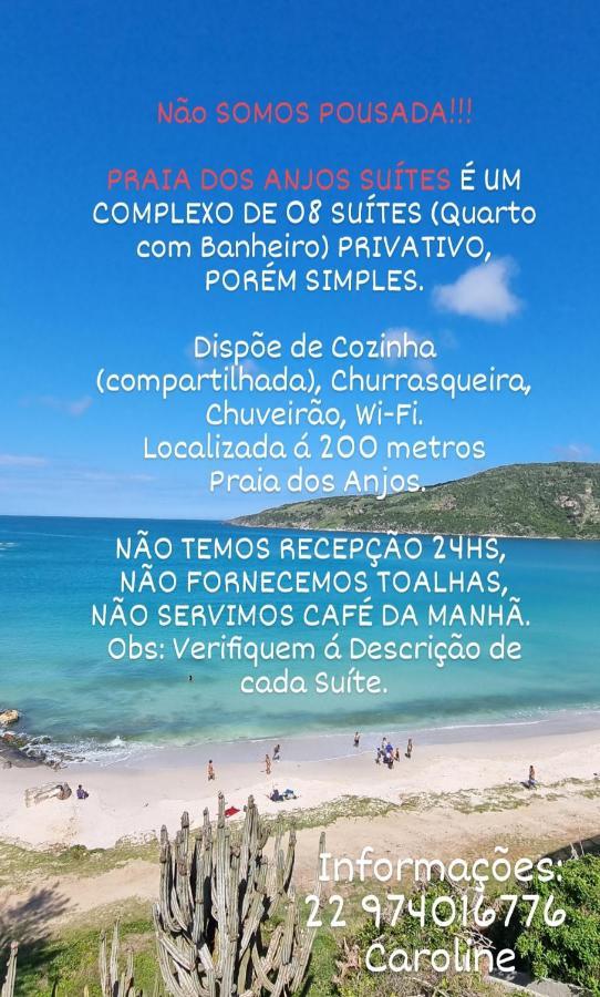 Praia Dos Anjos - Suites Arraial do Cabo Eksteriør billede